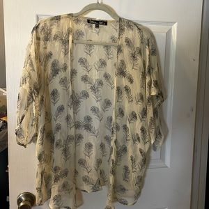 silk floral Winter Kate kimono bed jacket